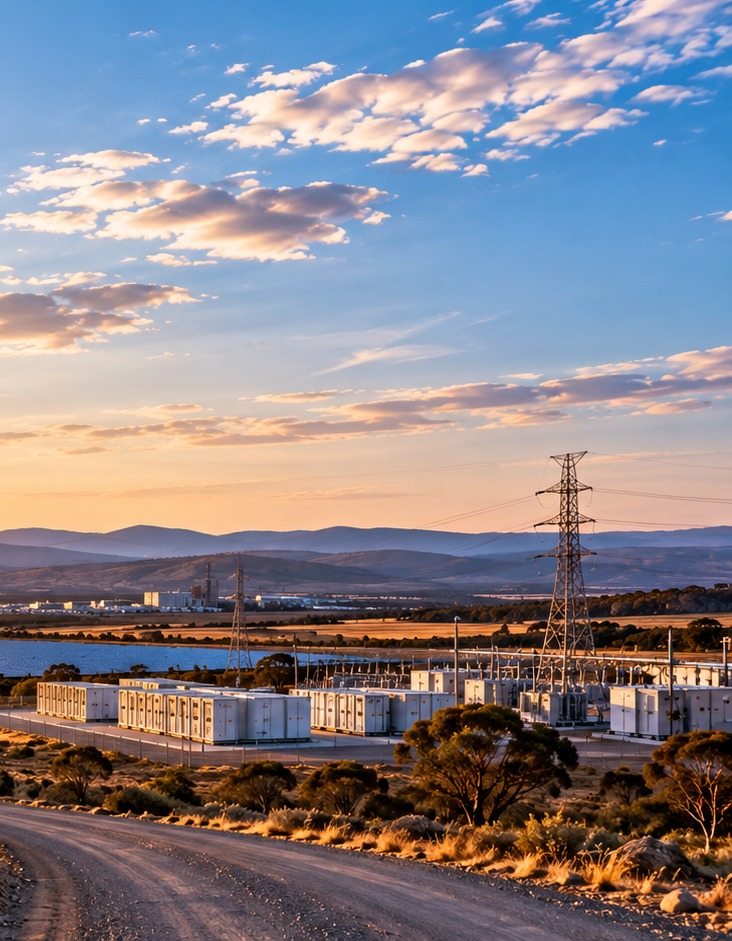 Regional landscape and energy infrastructure