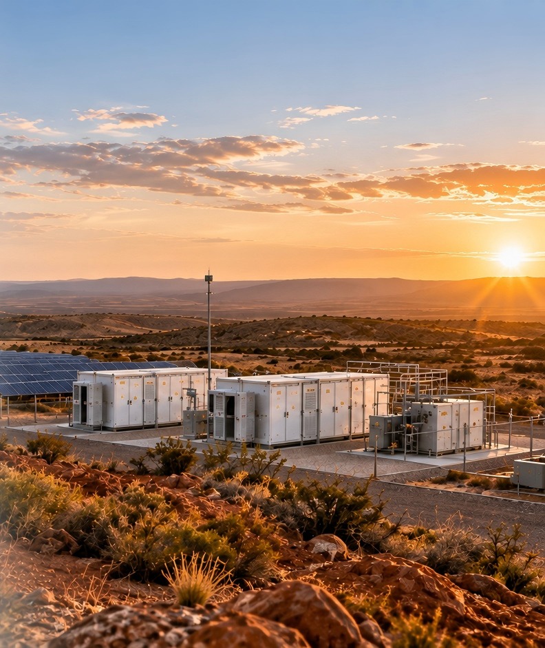 Remote energy infrastructure in an arid operating environment